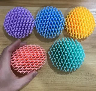Hareketli Fidget Solucan