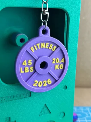 Fitness Anahtarlık